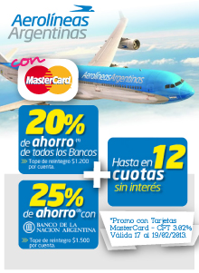 Promo Aerolineas Argentinas