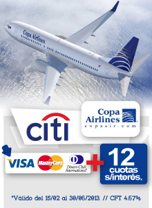 Promo Copa Airlines - CITIBANK